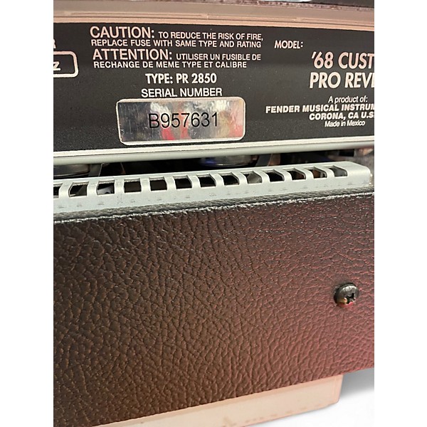 Used Fender '68 Custom Pro Rverb Tube Guitar Combo Amp