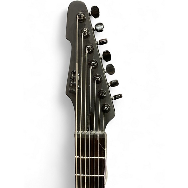 Used ESP LTD Phoenix-7 Baritone Satin Black Baritone Guitars