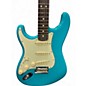 Used Fender American Professional II Stratocaster Left Handed Miami Blue Electric Guitar