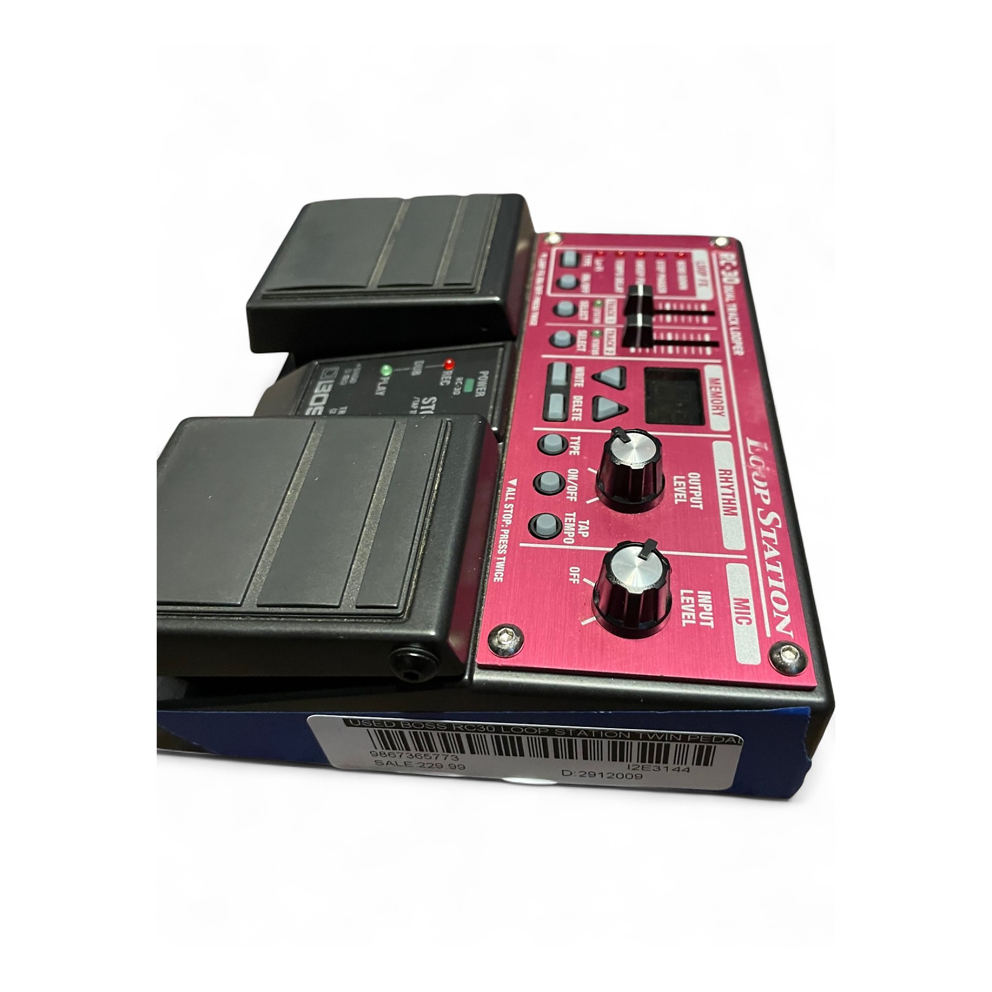 Used BOSS RC30 Loop Station Twin Pedal | Guitar Center