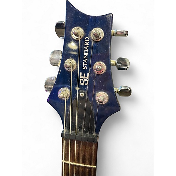 Used PRS SE Standard 22 Trans Blue Solid Body Electric Guitar