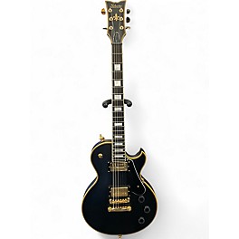 Used Schecter Guitar Research SOLO II CUSTOM Flat Black Solid Body Electric Guitar