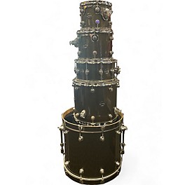 Used DW 5 Piece Performance Series Pewter Sparkel Drum Kit