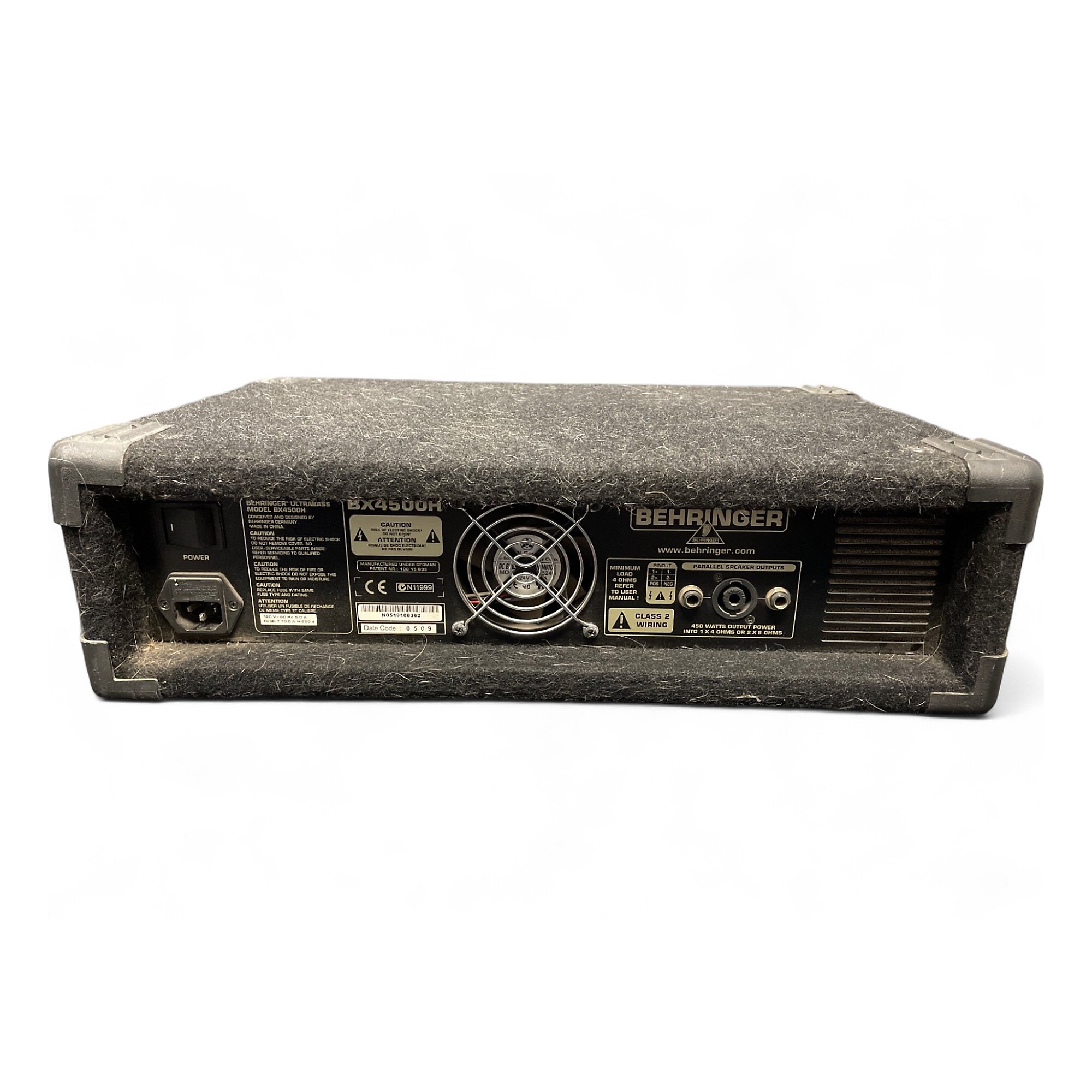 Used Behringer Used Behringer BX4500H 450W Bass Amp Head