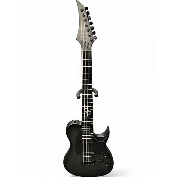Used Solar Guitars T2.7 Flame Black Burst Solid Body Electric Guitar