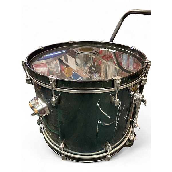 Used SPL 5 Piece Unity II Metallic Green Drum Kit