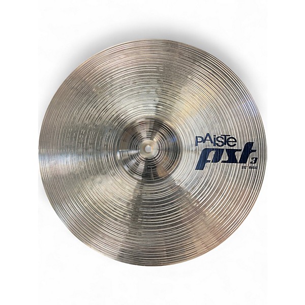 Used Paiste 20in PST3 Crash Ride Cymbal