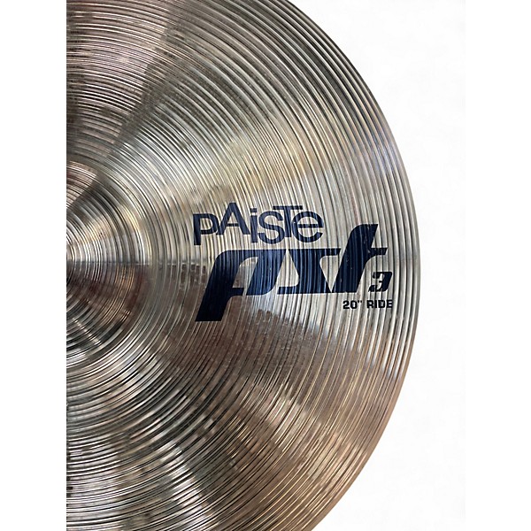 Used Paiste 20in PST3 Crash Ride Cymbal