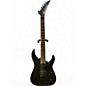 Used Jackson PRO PLUS DINKY BLACK SPARKLE Solid Body Electric Guitar thumbnail