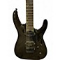 Used Jackson PRO PLUS DINKY BLACK SPARKLE Solid Body Electric Guitar