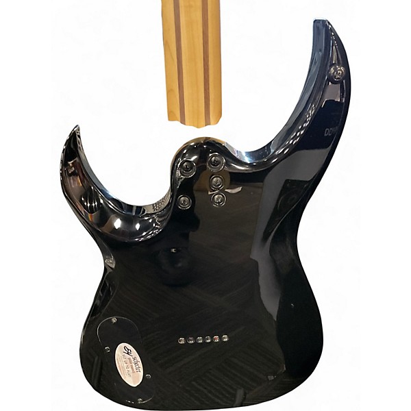 Used Schecter Guitar Research sunset triad Black Solid Body Electric Guitar