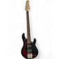 Used Sterling by Music Man STINGRAY 5 RUBY RED BURST Electric Bass Guitar thumbnail