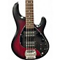 Used Sterling by Music Man STINGRAY 5 RUBY RED BURST Electric Bass Guitar