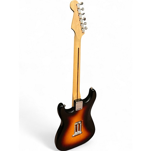 Used 2006 Fender STANDARD SERIES STRATOCASTER 3 Color Sunburst Solid Body Electric Guitar
