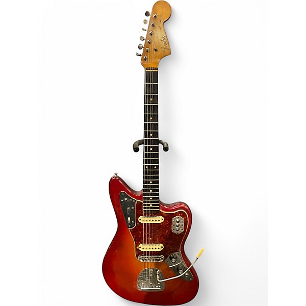 Vintage 1962 Fender Jaguar Refin Solid Body Electric Guitar