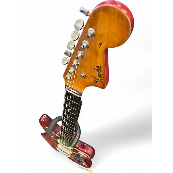 Vintage 1962 Fender Jaguar Refin Solid Body Electric Guitar