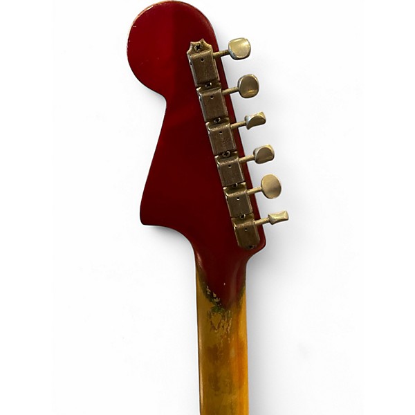 Vintage 1962 Fender Jaguar Refin Solid Body Electric Guitar