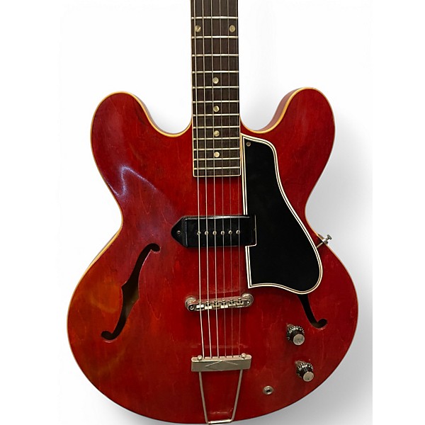 Vintage 1960 Gibson ES-330T Cherry Hollow Body Electric Guitar