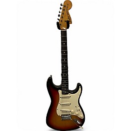 Vintage 1970 Fender Stratocaster Sunburst Solid Body Electric Guitar