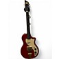 Vintage 1960s Supro Belmont Red Solid Body Electric Guitar thumbnail