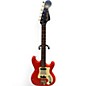 Vintage 1960s Hagstrom I Red Solid Body Electric Guitar thumbnail
