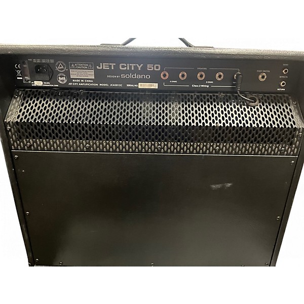 Used Jet City Amplification Soldano JCA5012C 50 Watt 1x12  Tube Guitar Combo Amp