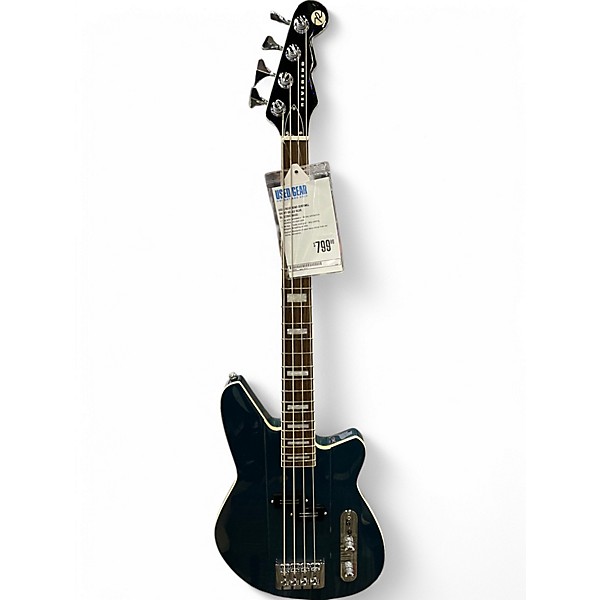 Used Reverend Sentinel Short-scale Blue Electric Bass Guitar