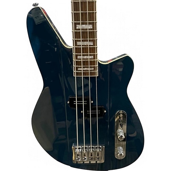 Used Reverend Sentinel Short-scale Blue Electric Bass Guitar