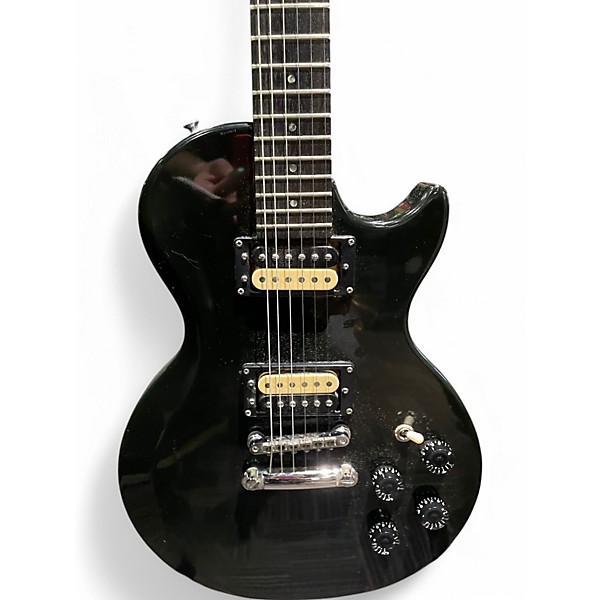 Used Gibson Invader Les Paul Black Solid Body Electric Guitar