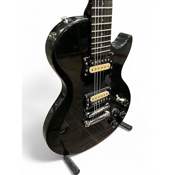 Used Gibson Invader Les Paul Black Solid Body Electric Guitar