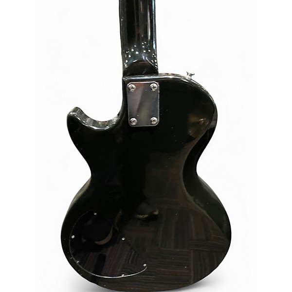 Used Gibson Invader Les Paul Black Solid Body Electric Guitar