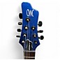 Used Mayones Setius GTM7 Blue and White Solid Body Electric Guitar