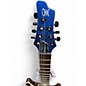 Used Mayones Setius GTM7 Blue and White Solid Body Electric Guitar