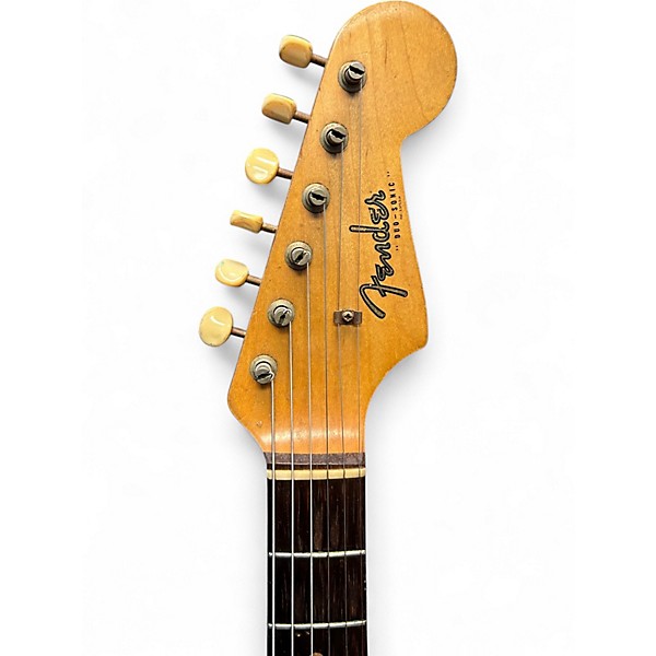 Vintage 1964 Fender Duo Sonic Mahogany Trans Cherry Solid Body Electric Guitar