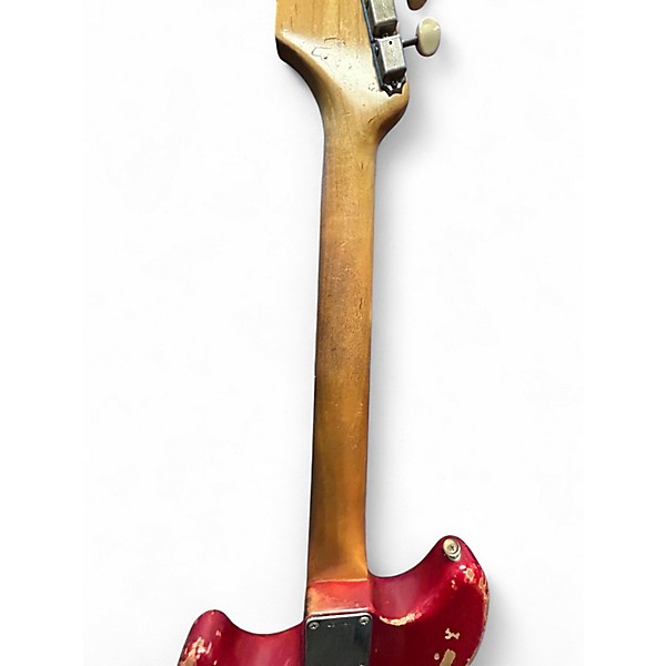 Vintage 1964 Fender Duo Sonic Mahogany Trans Cherry Solid Body Electric Guitar