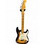 Vintage 1957 Fender Hardtail Stratocaster Sunburst Solid Body Electric Guitar thumbnail