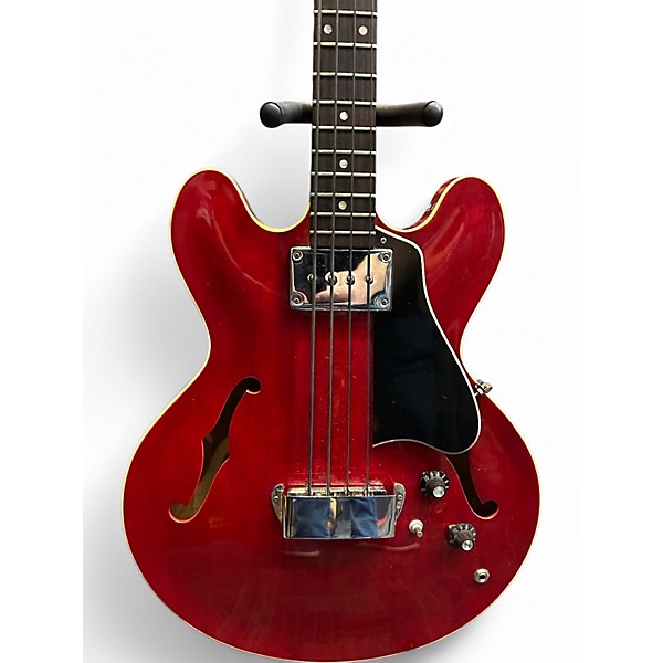 Vintage 1968 Gibson EB-2 Cherry Electric Bass Guitar