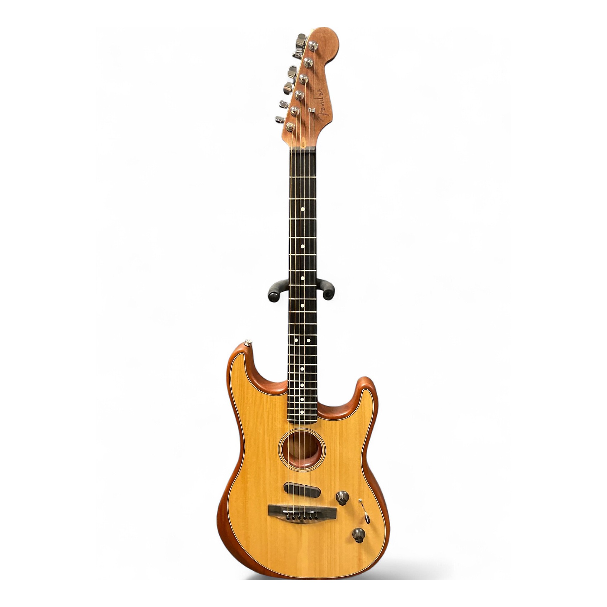 Used Fender American Acoustasonic Stratocaster Natural