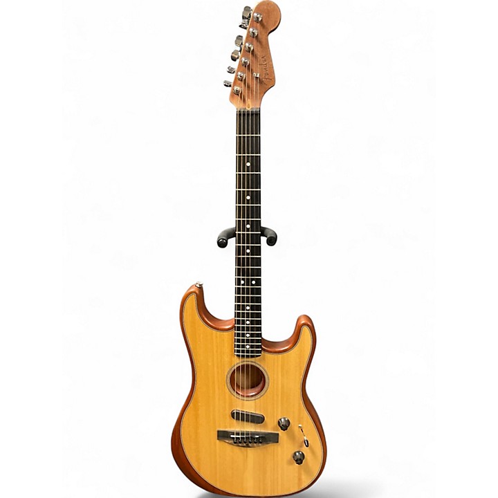 Used Fender American Acoustasonic Stratocaster Natural