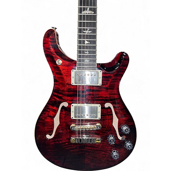 Used 2023 PRS McCarty 594 Hollowbody  FIRE RED BURST Hollow Body Electric Guitar