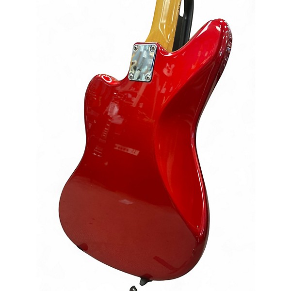 Used Fender JM-66 Jazzmaster Candy Apple Red Solid Body Electric Guitar