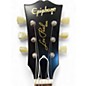 Used 2022 Epiphone Inspired by gibson custom shop Washed Bourbon Burst Solid Body Electric Guitar