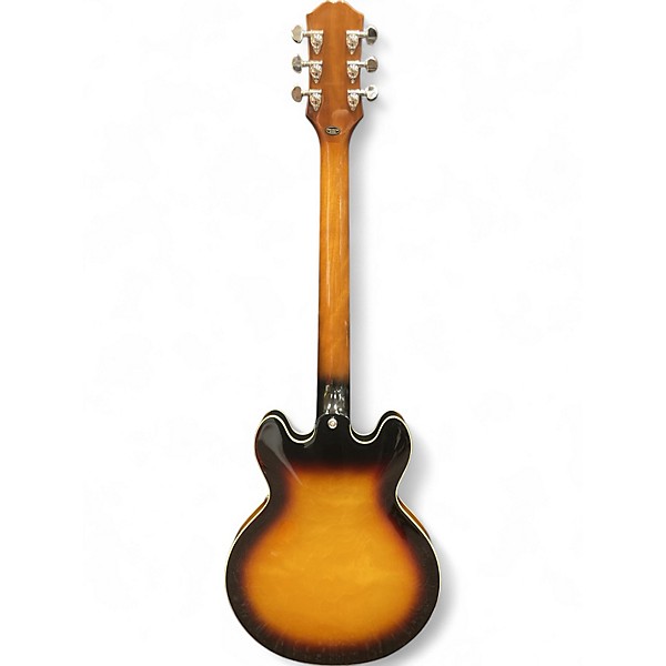 Used Epiphone ES339 2 Tone Sunburst Hollow Body Electric Guitar