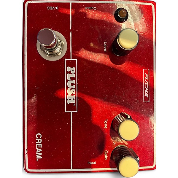 Used Fuchs Plush Cream Distortion Effect Pedal
