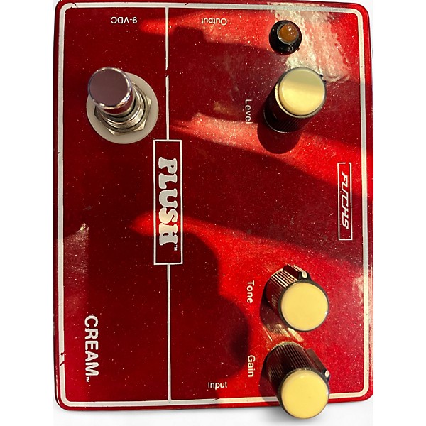 Used Fuchs Plush Cream Distortion Effect Pedal