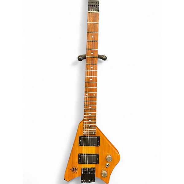 Used Bootlegger Spade Natural Solid Body Electric Guitar