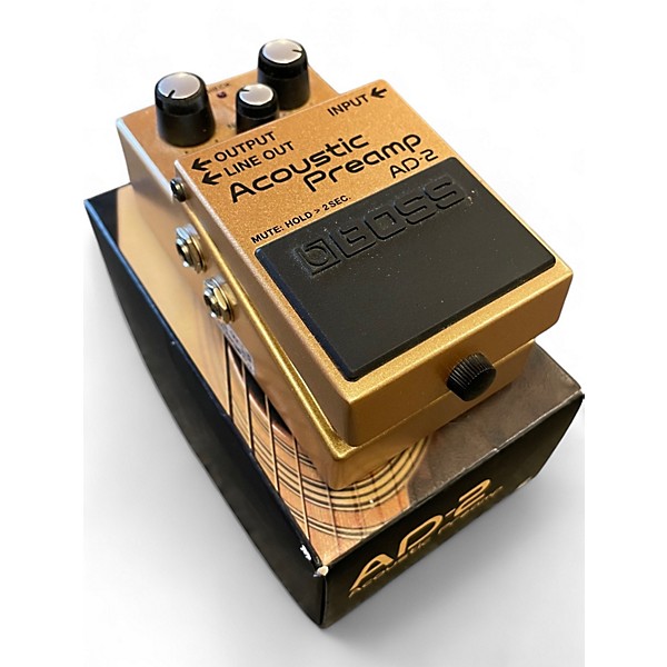 Used BOSS AD2 Acoustic Preamp Guitar Preamp,Specials : American Fashion Style Bags On Sale
