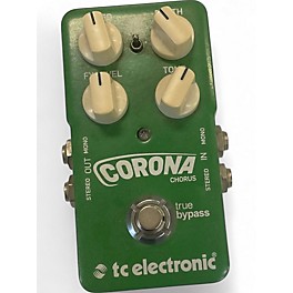 Used TC Electronic Corona Chorus Effect Pedal