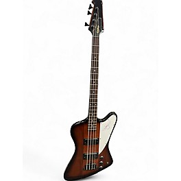 Used 2007 Epiphone Thunderbird IV Sunburst Electric Bass Guitar