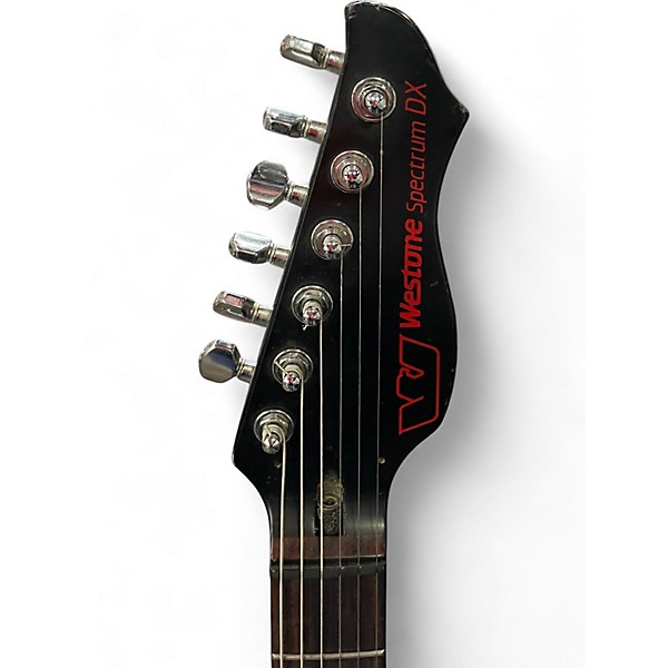 Used 1980s Westone Spectrum DX Black Solid Body Electric Guitar